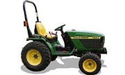 John Deere 4100 tractor photo