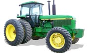 John Deere 4555 tractor photo