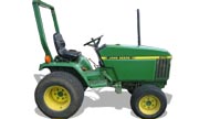 John Deere 670 tractor photo