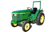 John Deere 870 tractor photo