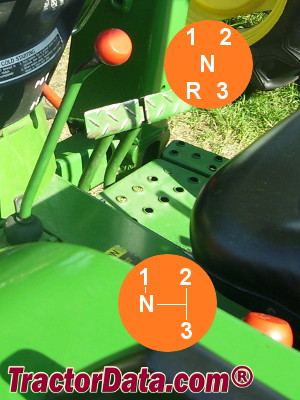 John Deere 1070 transmission controls