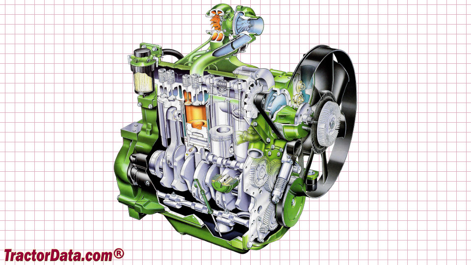 John Deere 6200 engine image