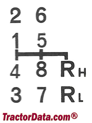 Allis Chalmers 180 transmission controls