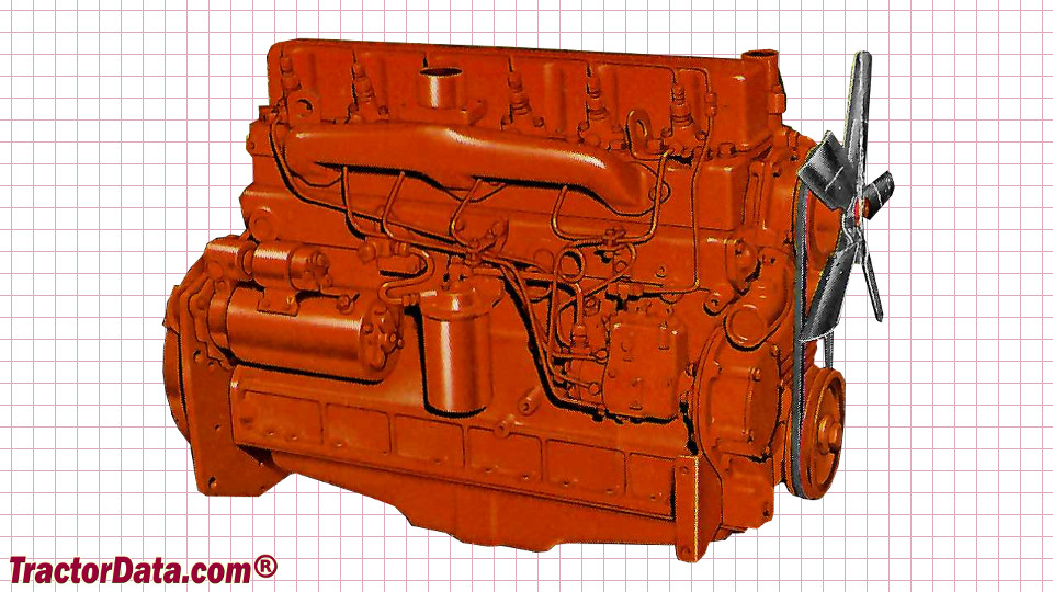 Allis Chalmers 185 engine image