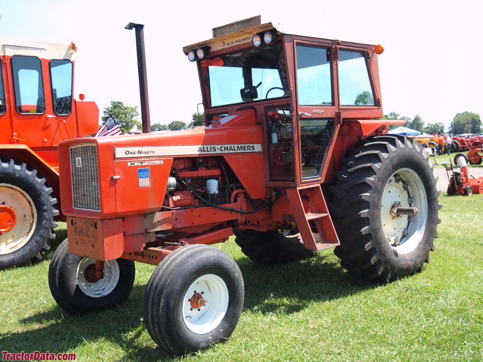 Allis-Chalmers 190XT with cab, left side.