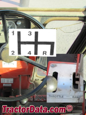 Allis Chalmers 200 transmission controls