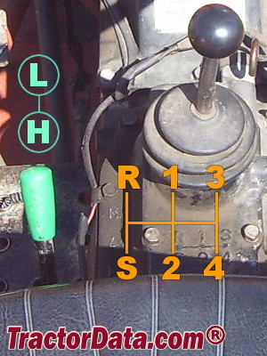 Allis Chalmers 5020 transmission controls