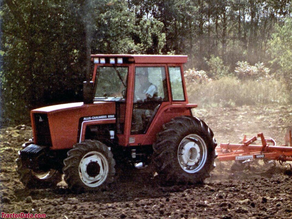 Allis-Chalmers 6060 with four-wheel drive.
