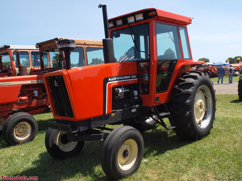 Allis-Chalmers 6060 with two-wheel drive.