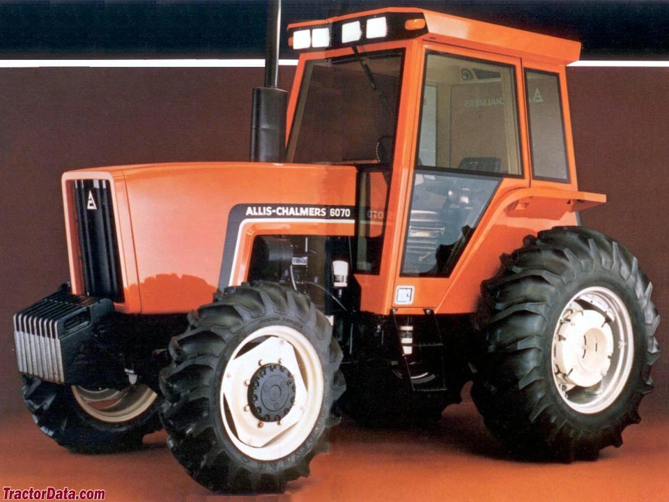 Allis-Chalmers 6070 advertising photo.