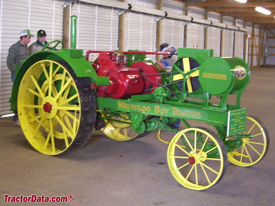 1917 Waterloo Boy model R tractor.