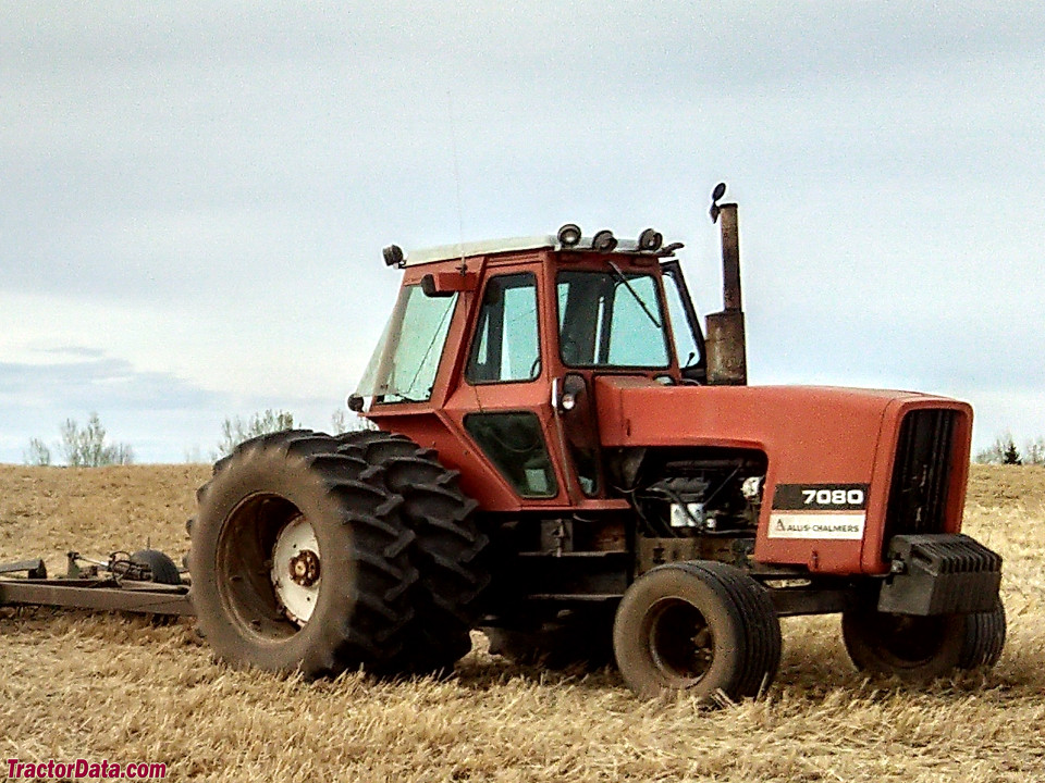 Allis-Chalmers 7080 with cab.