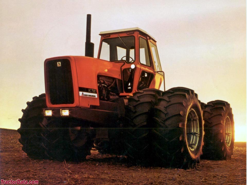 Allis-Chalmers 7580 promotional photo.