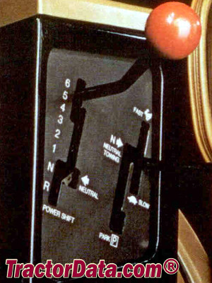 Allis Chalmers 8010 transmission controls