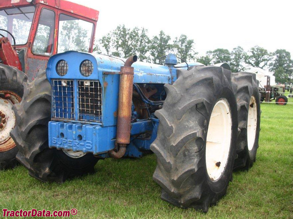 County Super-6 four-wheel drive tractor.