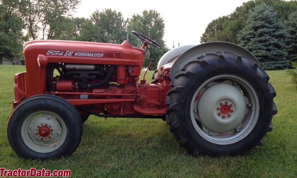 1957 Ford 641 workmaster tractor #3