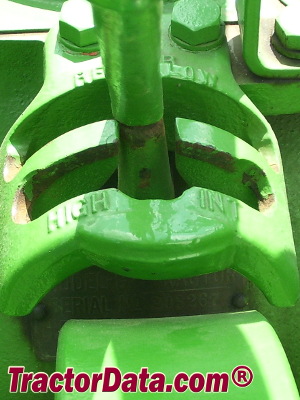 John Deere GP transmission controls