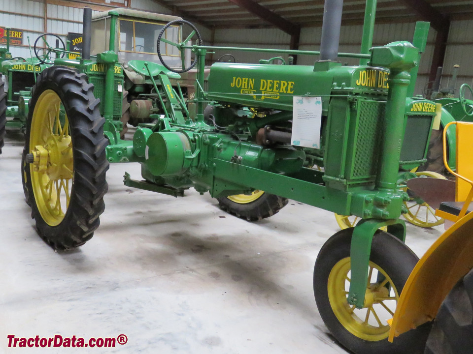John Deere model ANH tractor.