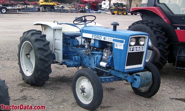 Ford 1600 tractor model a1012t #8