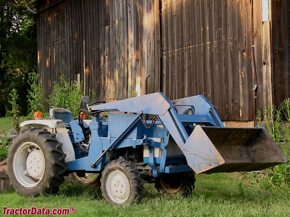 Ford 1710 with front-end loader.