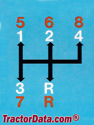 Ford 2600 transmission controls