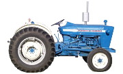 What horsepower rating is a ford 3000 tractor #7