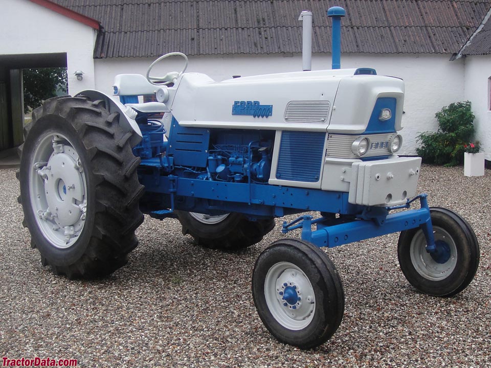 Ford commander 6000 diesel tractor #8