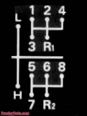 Ford 6700 transmission controls