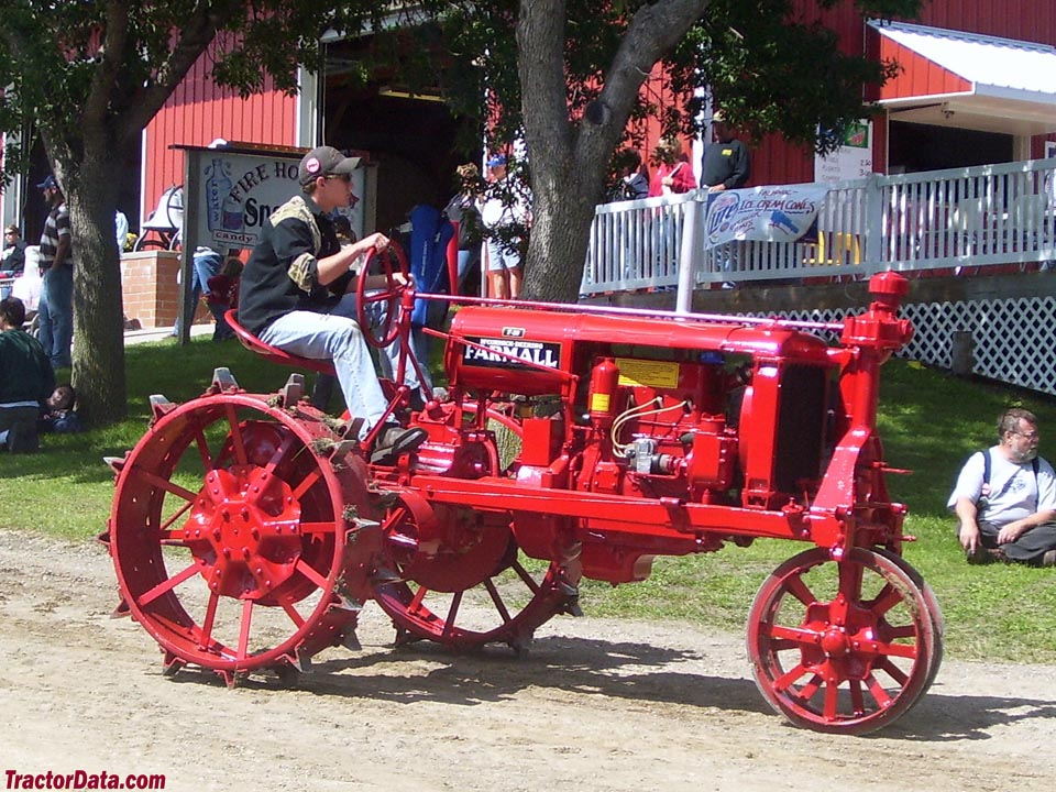 Farmall F-20 on steel wheels.