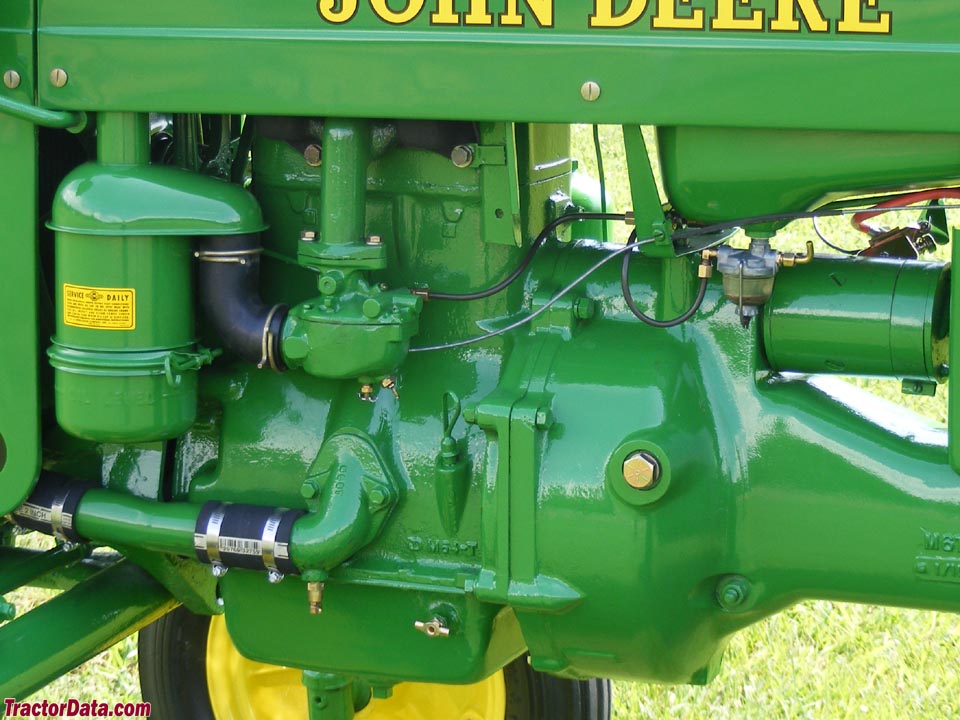 All-fuel John Deere M engine.