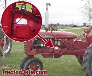 Farmall 200 serial number location