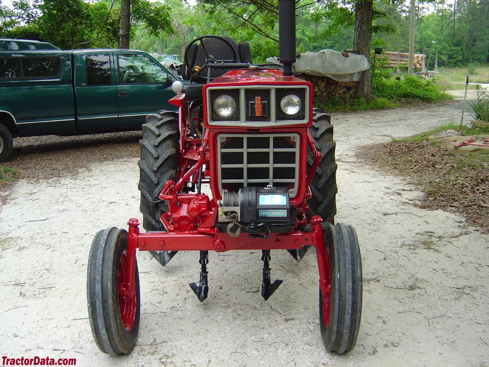 International 274 with cultivators.