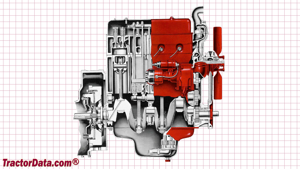 International Harvester 350 engine image