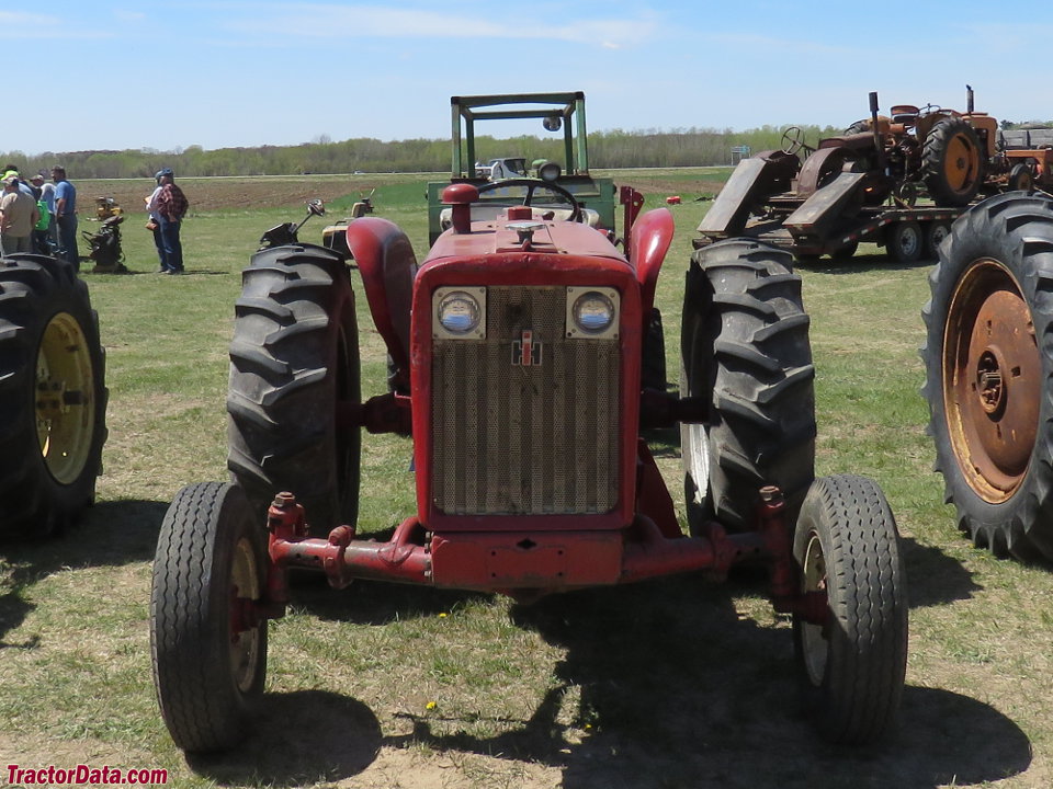 International Harvester 504 with gasoline engine.