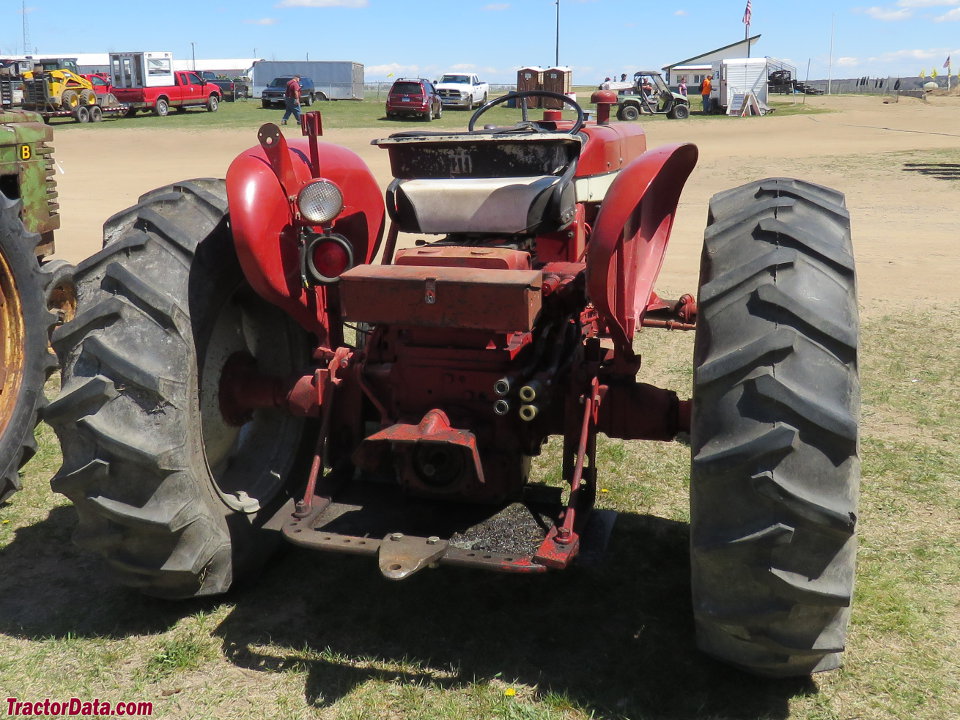 International Harvester 504 with gasoline engine.