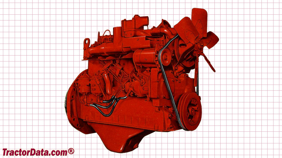 International Harvester 806 engine image
