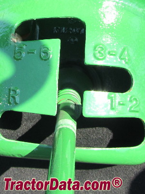 John Deere 70 transmission controls