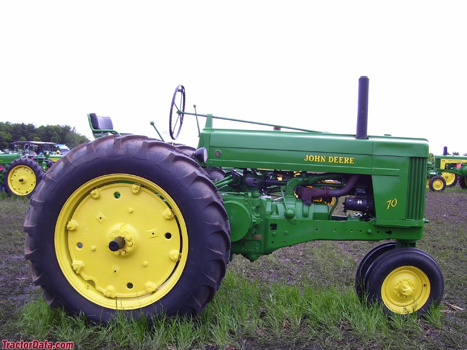 John Deere 70 with Roll-o-Matic front end