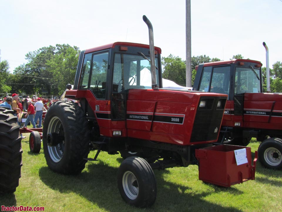 International Harvester 3688 with two-wheel drive.