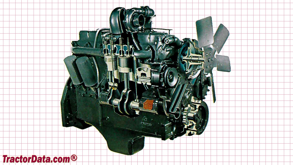 International Harvester 6788 engine image