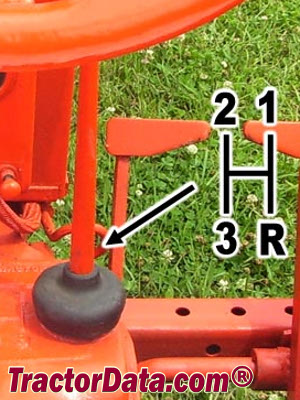 Allis Chalmers C transmission controls