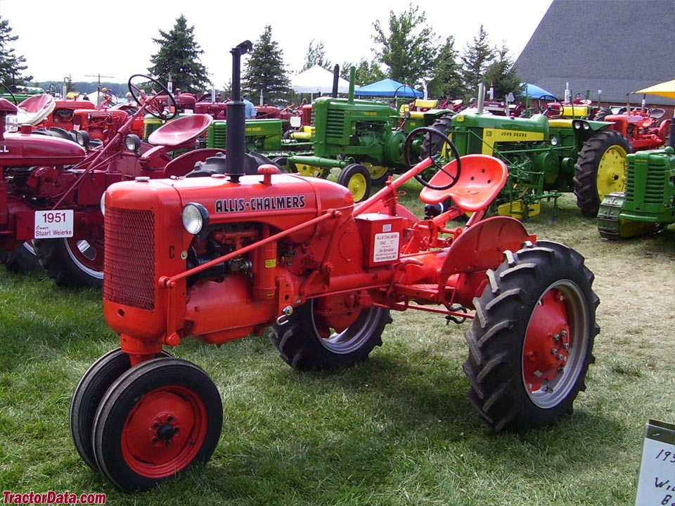 Allis Chalmers C tractor photos information