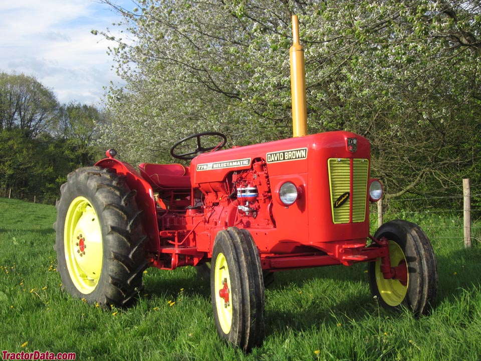 1965 red David Brown 770 Selectamatic.