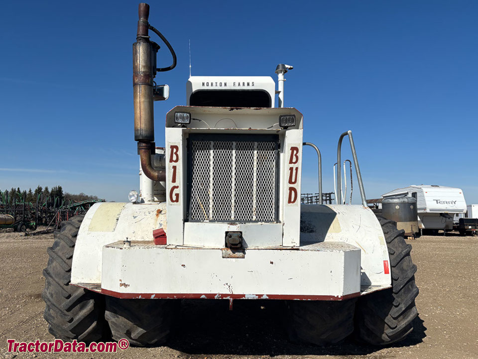 Big Bud HN 250 four-wheel drive tractor.
