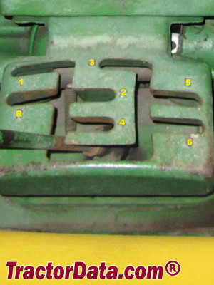 John Deere 720 transmission controls