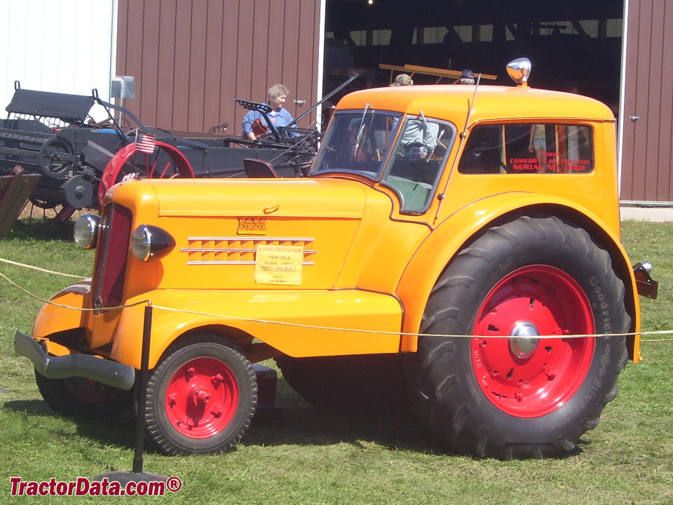 The first Minneapolis-Moline UDLX tractor built.
