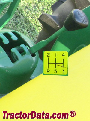 John Deere 430 transmission controls