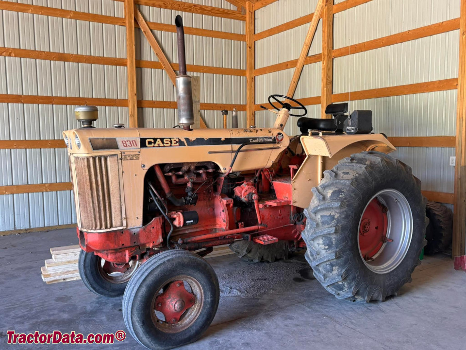 Case 840 standard-front tractor.