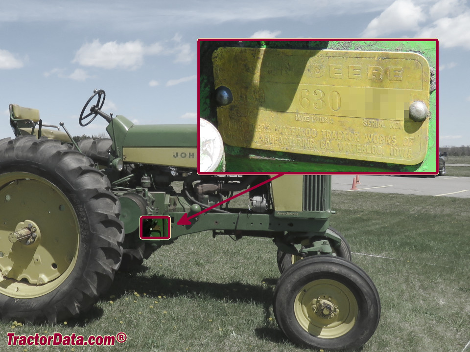 TractorData John Deere 630 Tractor Information