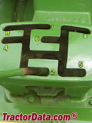 John Deere 630 transmission controls